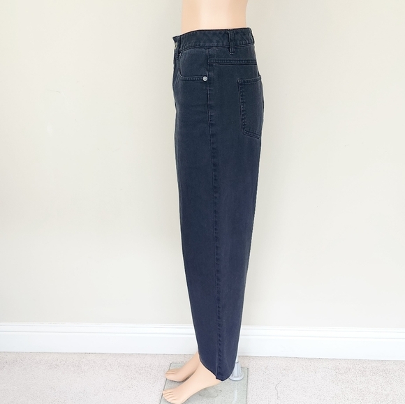 Talbots Stretch Wide Leg Black Jeans Pants - Picture 5 of 10